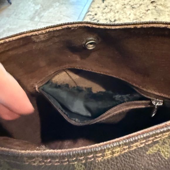 Vintage Louis Vuitton Monogram Tote Bag – Authentic – Repair Project / - Picture 4 of 11